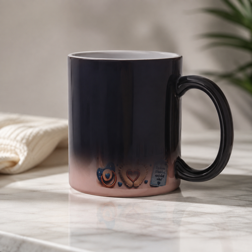 Magic Mug „Du wirst ONKEL“ – Personalisierte Onkel Tasse